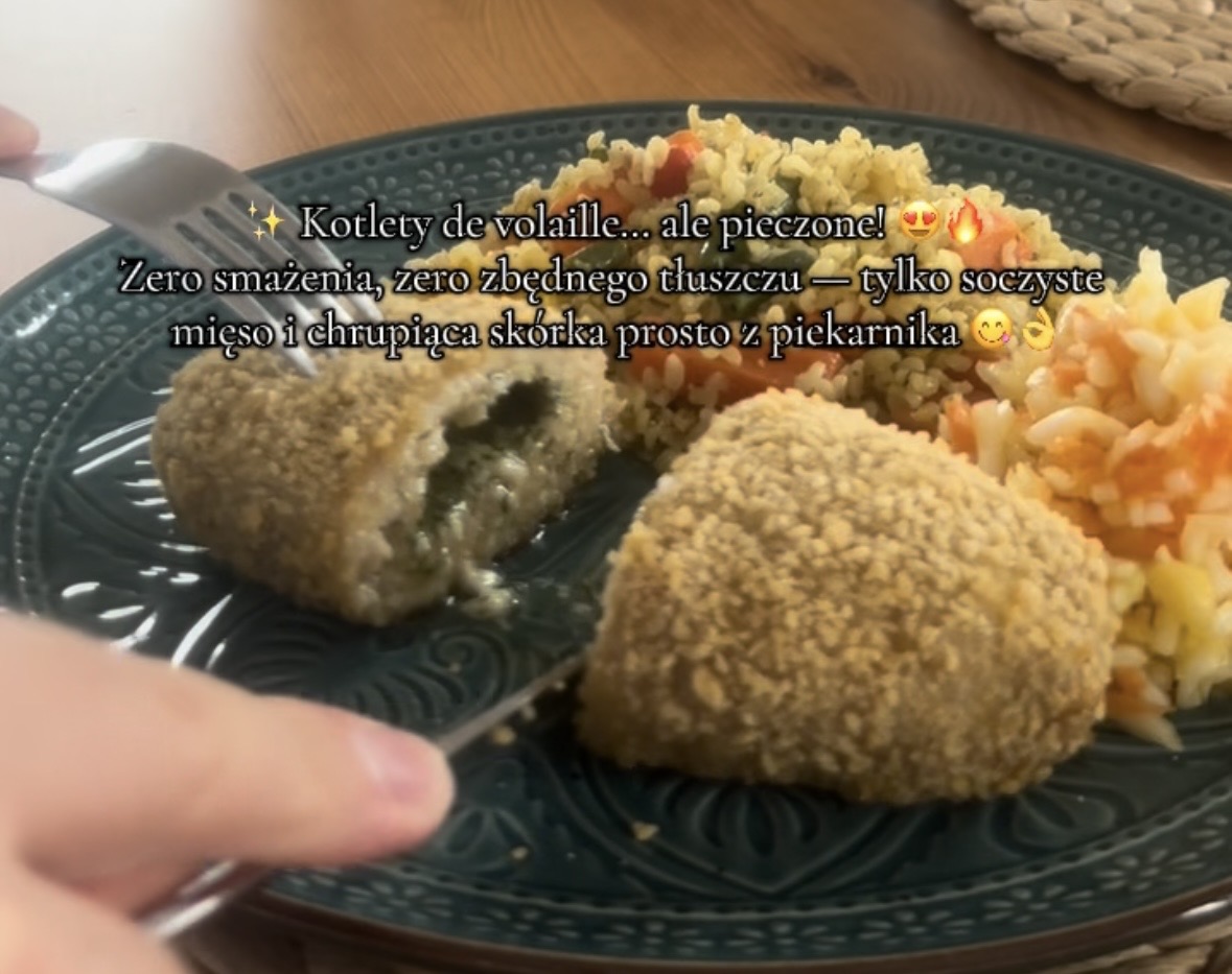 Kotlety de volaille…ale pieczone!😍🔥