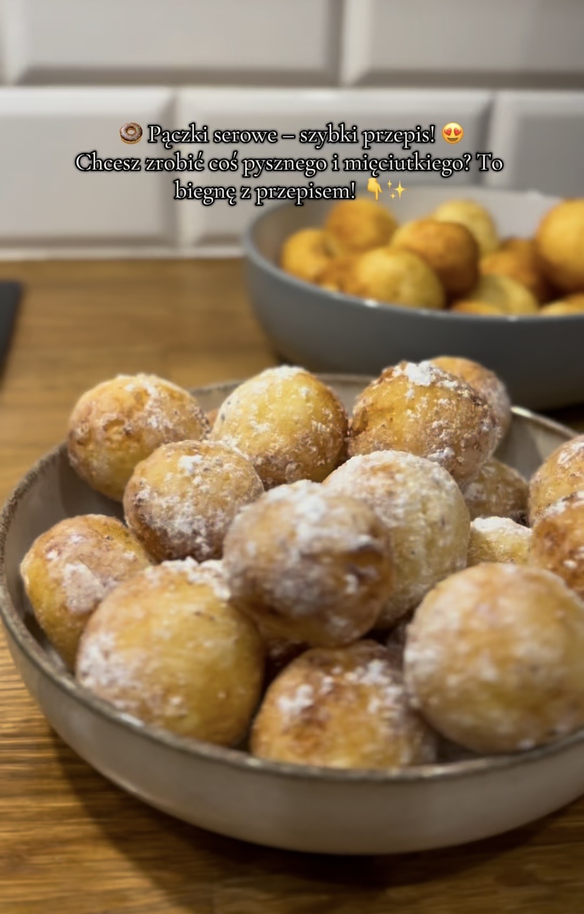 🍩 Pączki serowe – szybki przepis! 😍