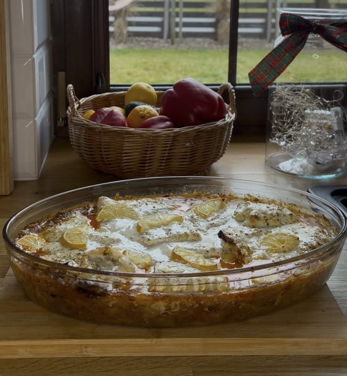 🫶 Ryba dorsz w pysznym sosie! 😍🐟