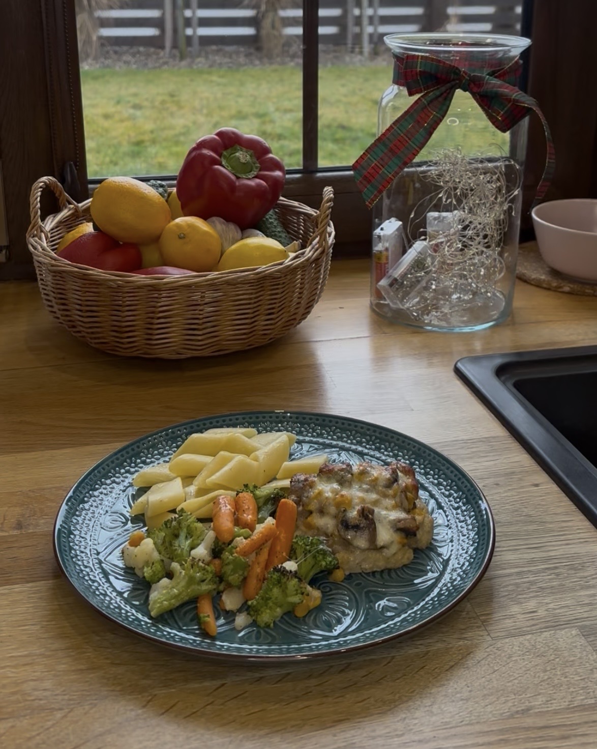 🍗 Kotlety z niespodzianką! 🍄🌽