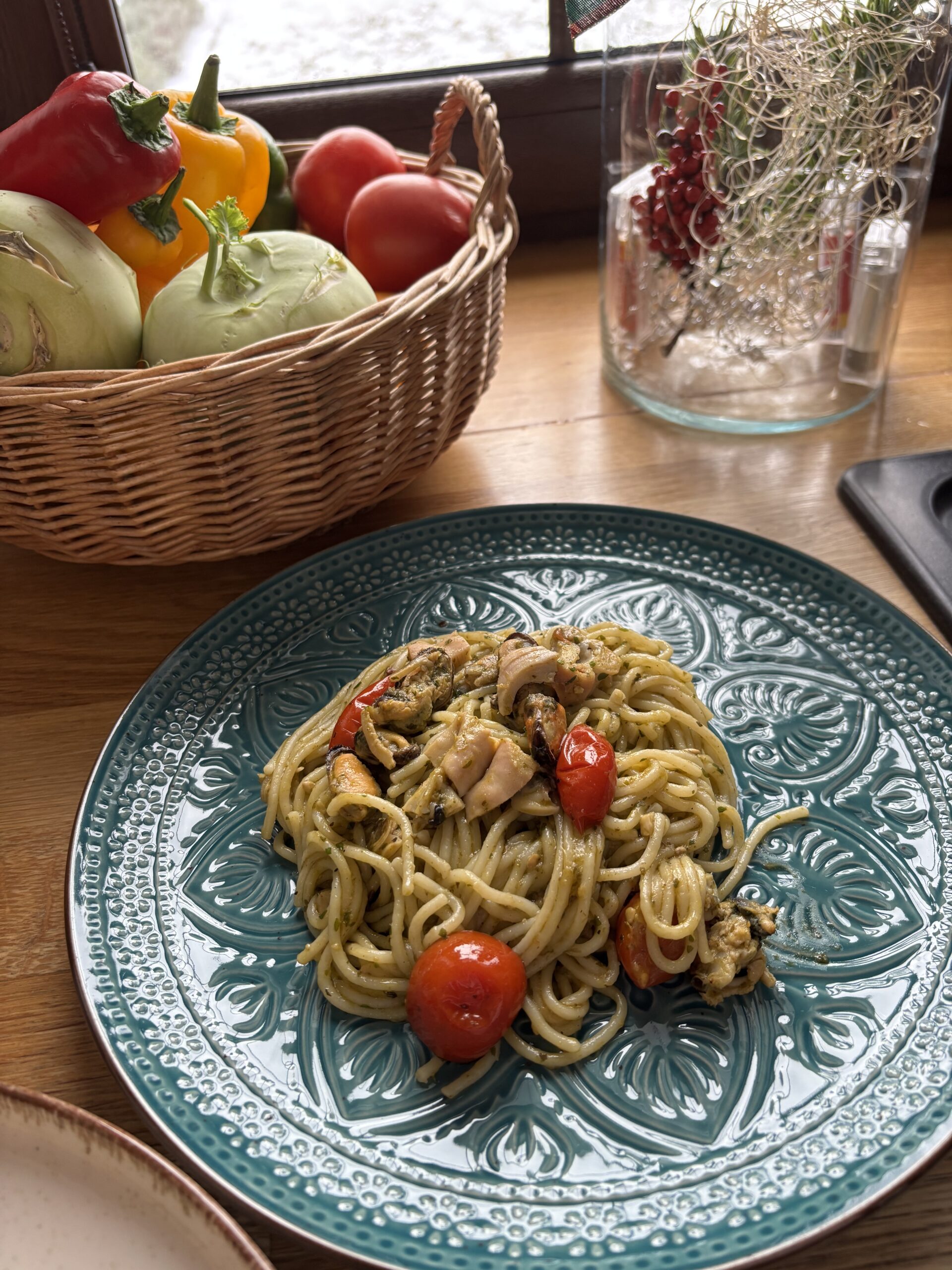 🦐 Włoska randka na talerzu – spaghetti z owocami morza 💃🇮🇹