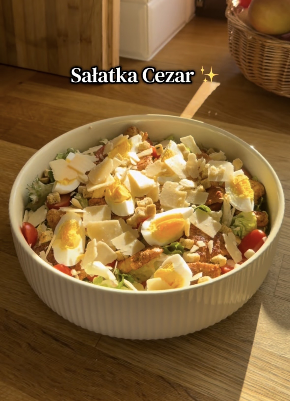 Sałatka Cezar✨